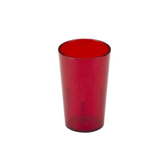 Cambro Colorware Ruby Red 5.2 Ounce Plastic Tumbler, 2 1/4 Inch Dia. X 3 5/8 Inch Height -- 24 Per Case
