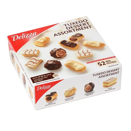 Delizza Tuxedo Dessert Assortment, 1.76 Pound -- 468 Per Case