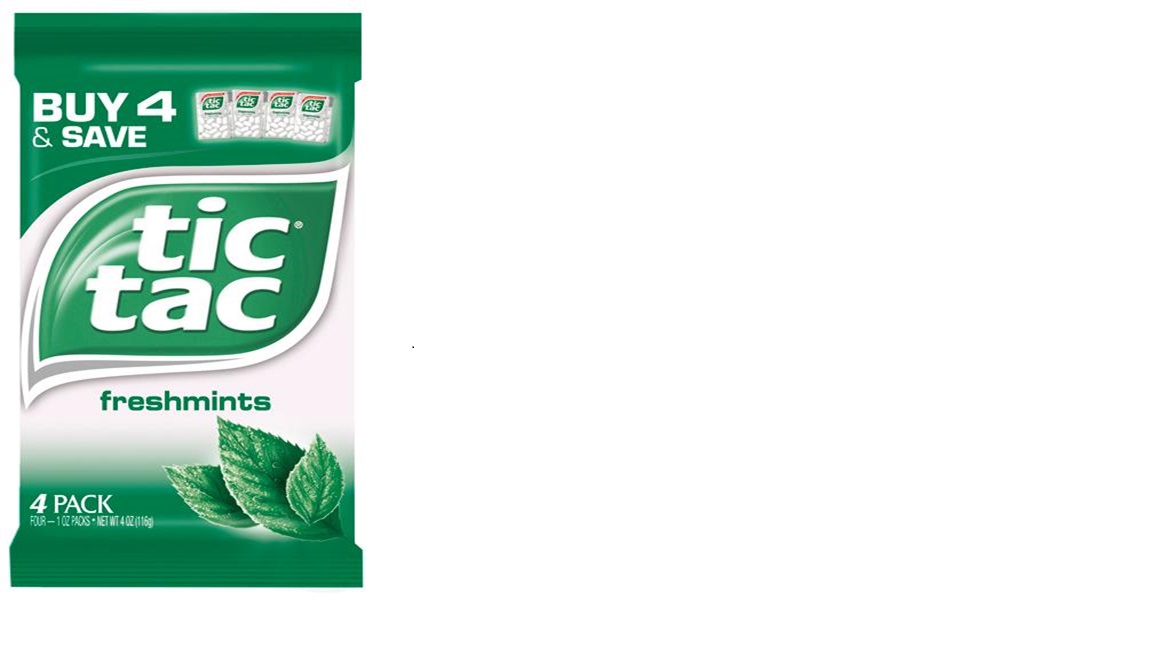 Tic Tac Freshmint Candy, 4 Ounce -- 24 Per Case