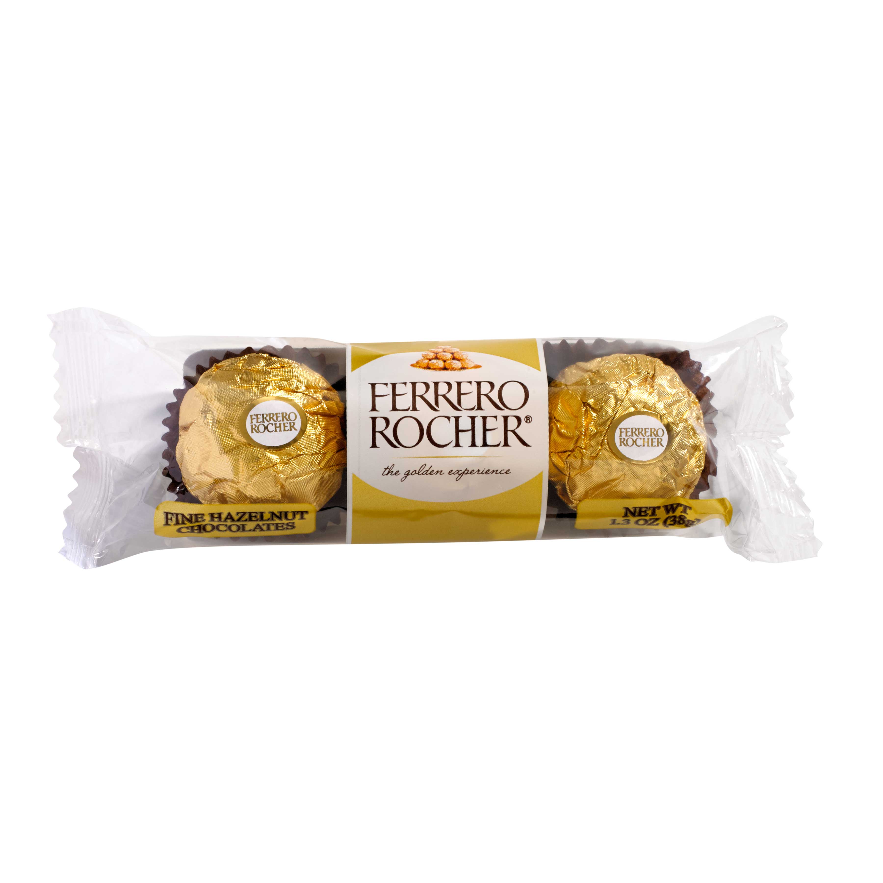 Ferrero Rocher Fine Hazelnut Chocolates, 1.3 Ounce -- 144 Per Case