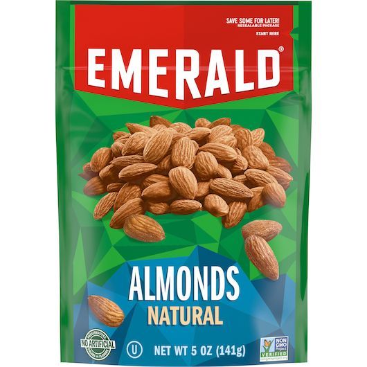 Emerald Natural Almonds, 5 Ounce -- 6 per case