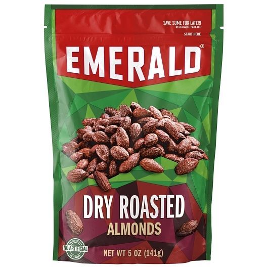Emerald Dry Roasted Almonds, 5 Ounce -- 6 per case