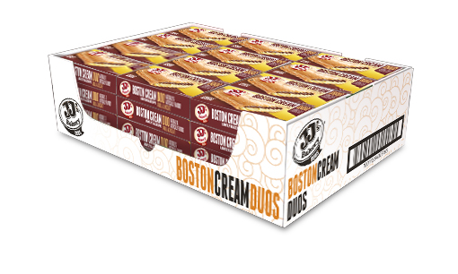 Jj's Bakery Boston Cream Pie Duos -- 48 Per Case