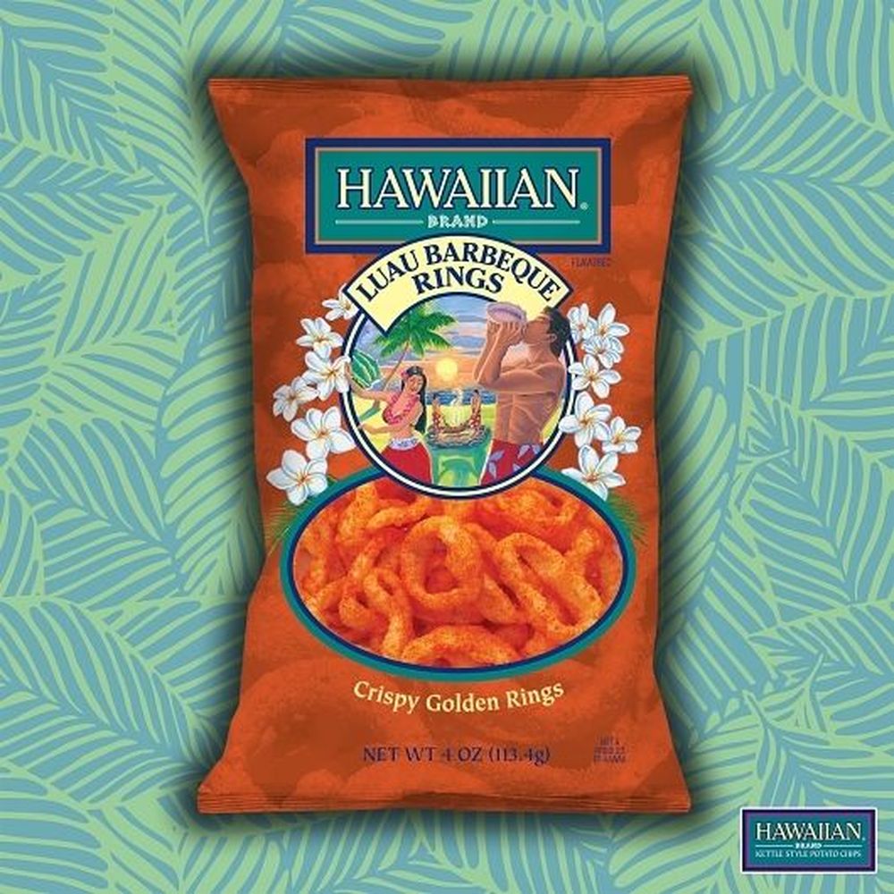 Hawaiian Luau Barbeque Onion Rings, 4 Ounce -- 15 Per Case
