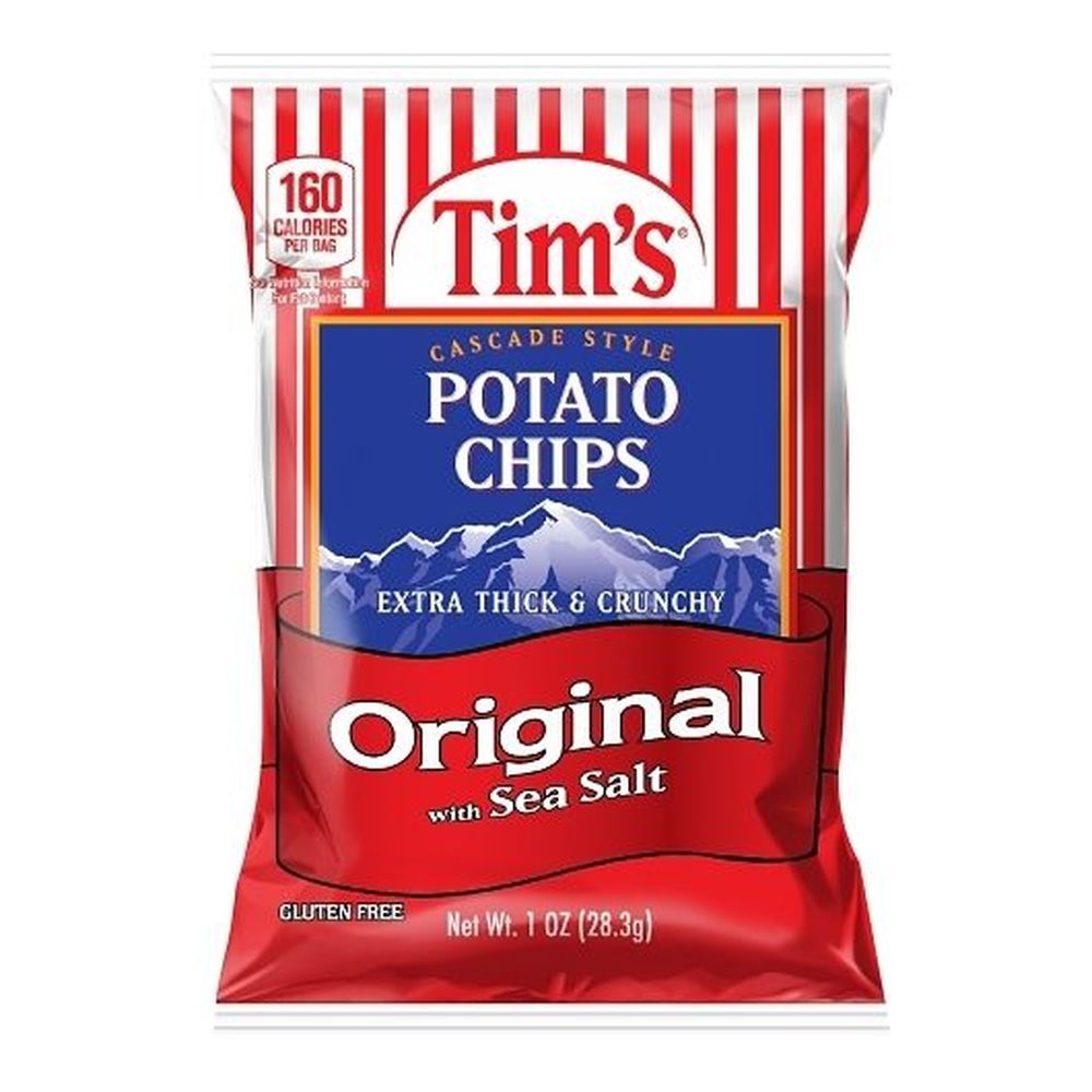 Tims Original Kettle Chips, 1 Ounce -- 96 Per Case