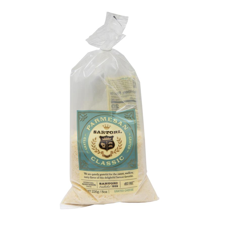 Sartori Grated Parmesan Cheese, 8 Ounce -- 16 Per Case