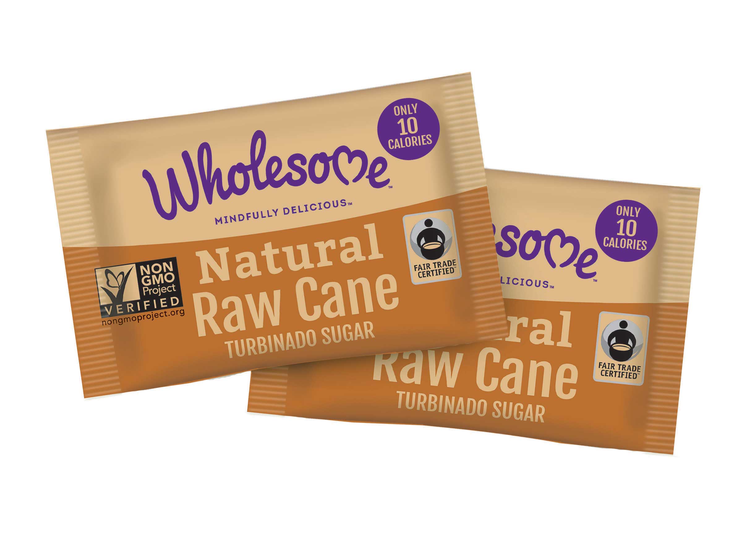 Wholesome Sweeteners Natural Raw Cane Sugar Packet, 2.6 Gram -- 1000 Per Case