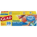 Glad Reseal Freezer, 20 Count -- 12 Per Case