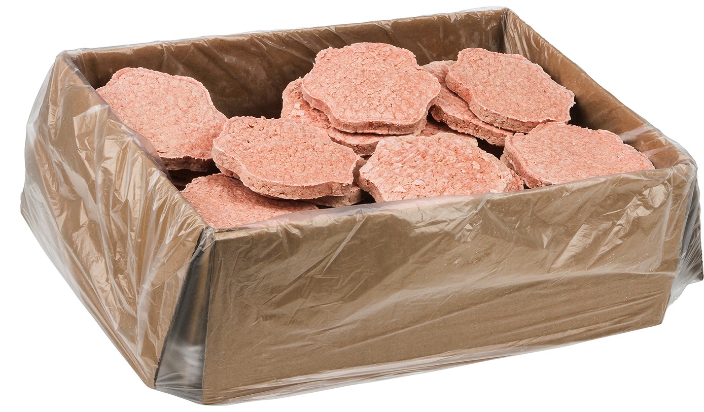 Double Red Provisions Ground Beef Patty, 4 Ounce -- 60 Per Case