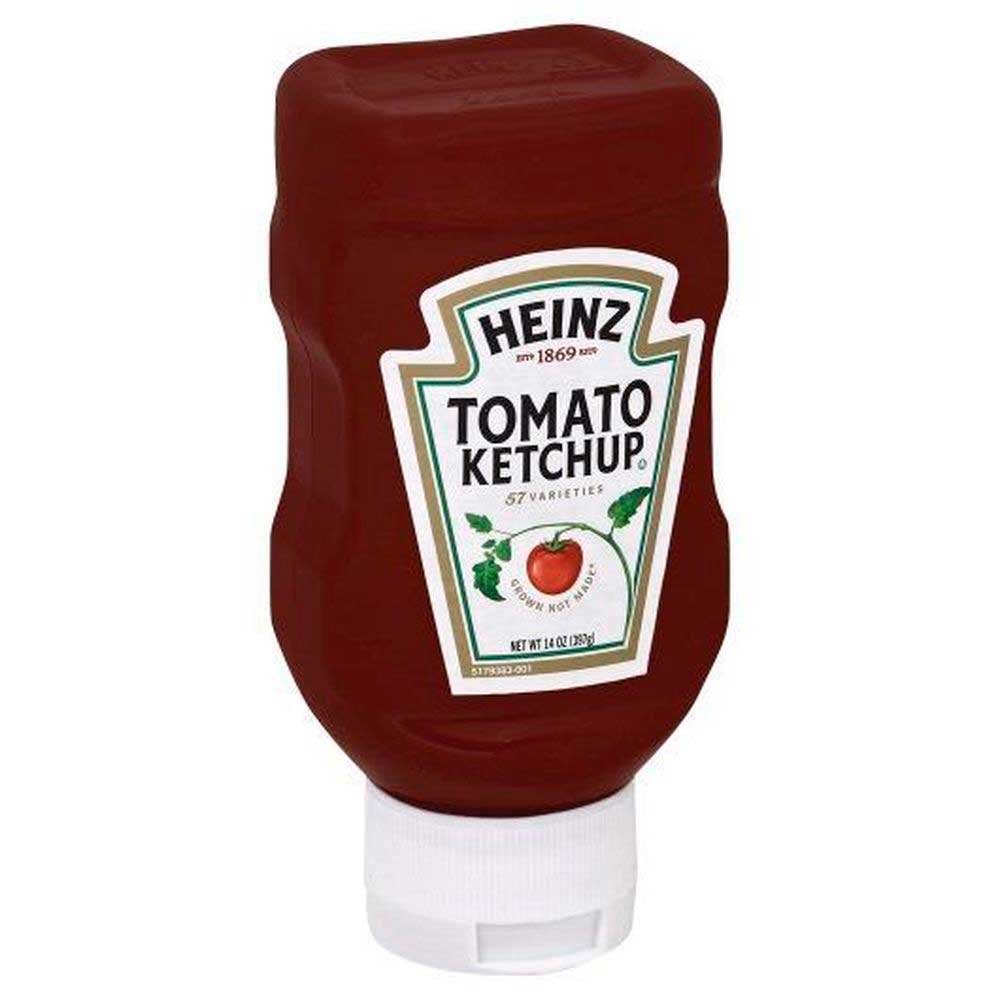 Heinz Red Ketchup - Plastic Top Down Bottle, 14 Ounce -- 16 per case