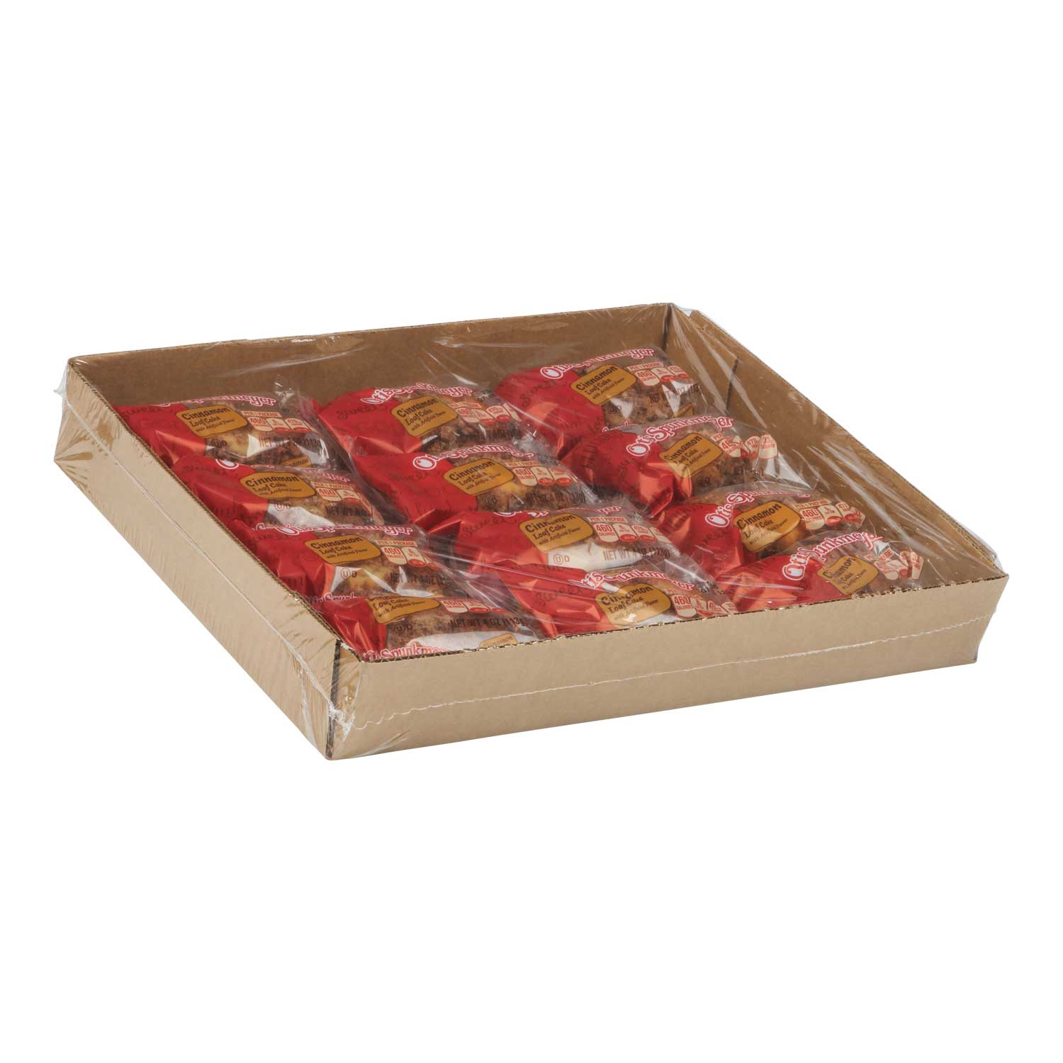 Otis Spunkmeyer Individually Wrapped Cinnamon Crumb Loaf Cake, 4 Ounce -- 24 Per Case