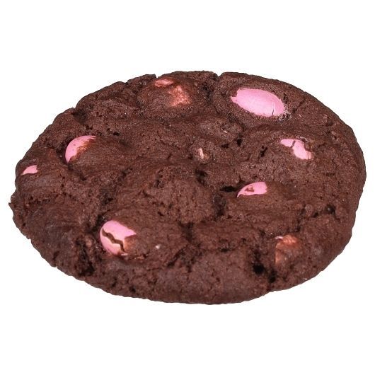 Otis Spunkmeyer Sweet Discovery Chocolate Cookie Dough With Pink Candy Gems, 1.33 Ounce -- 240 Per Case