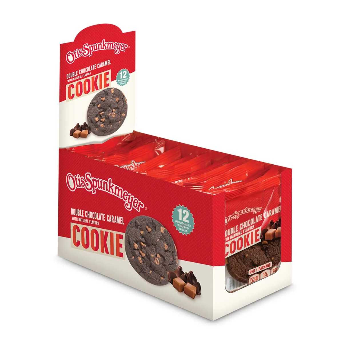 Otis Spunkmeyer Double Chocolate Caramel Cookie | FoodServiceDirect