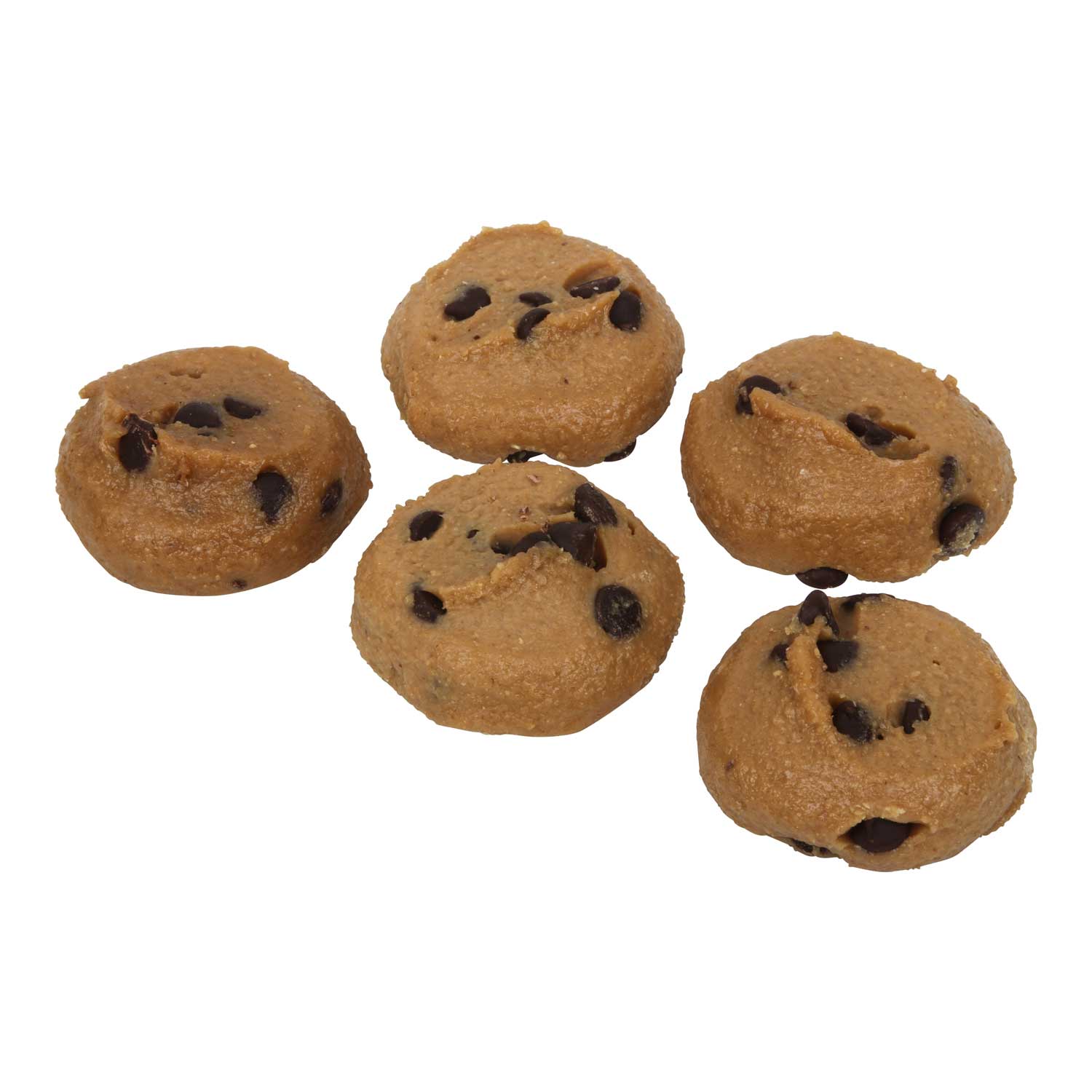 Delicious Essentials Chocolate Chip Cookie Dough, 1 Ounce -- 384 per case.