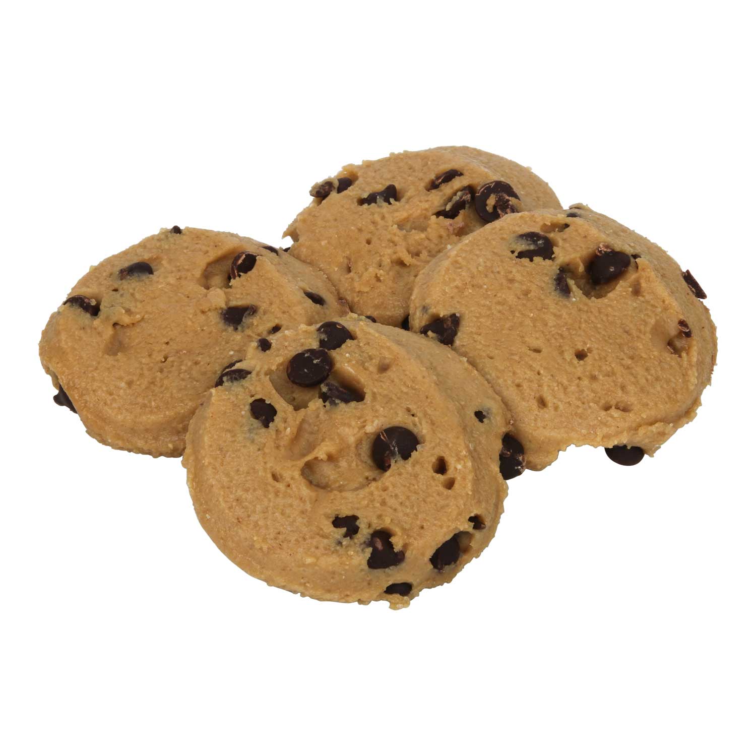 Delicious Essentials Chocolate Chip Cookie Dough, 1.5 Ounce -- 240 per case.