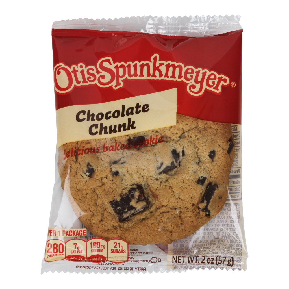 Otis Spunkmeyer Thaw and Serve Chocolate Chunk Cookie, 2 Ounce -- 72 per case.