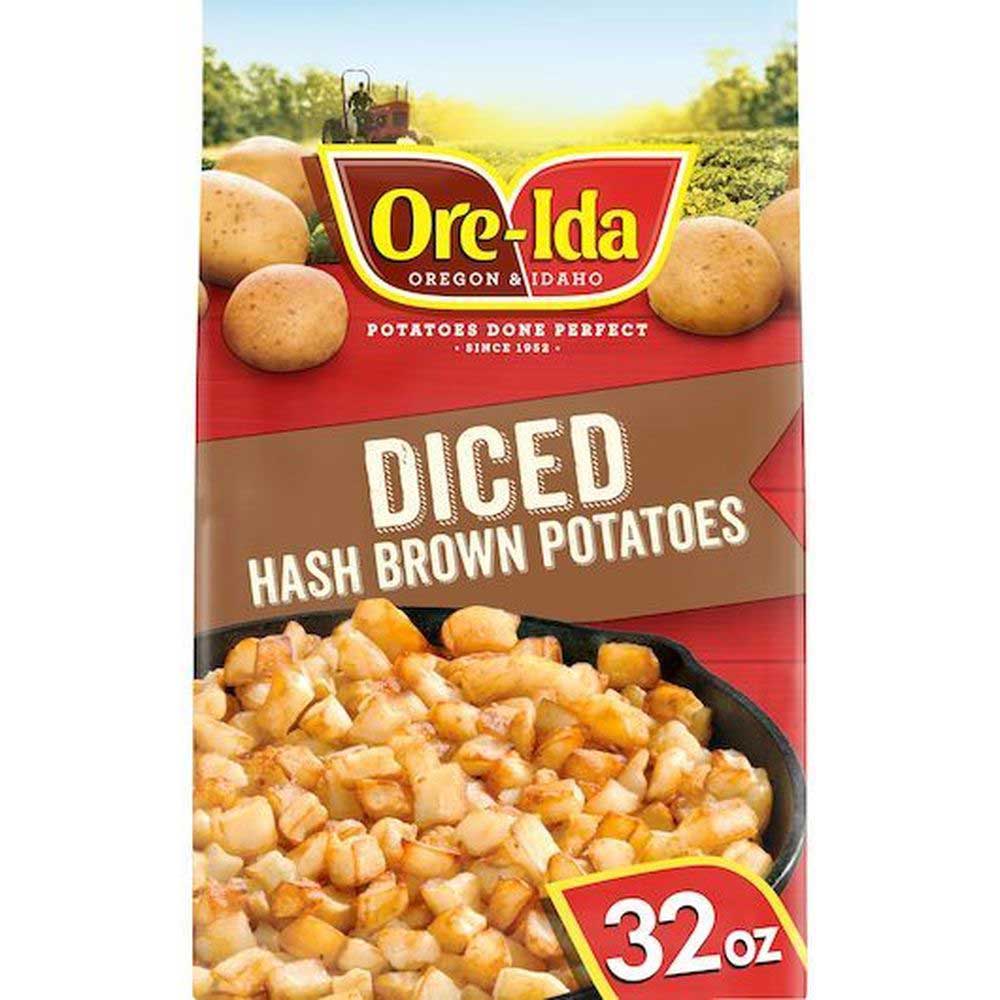 Ore-Ida Diced Hash Brown Potatoes, Pound -- 12 per case