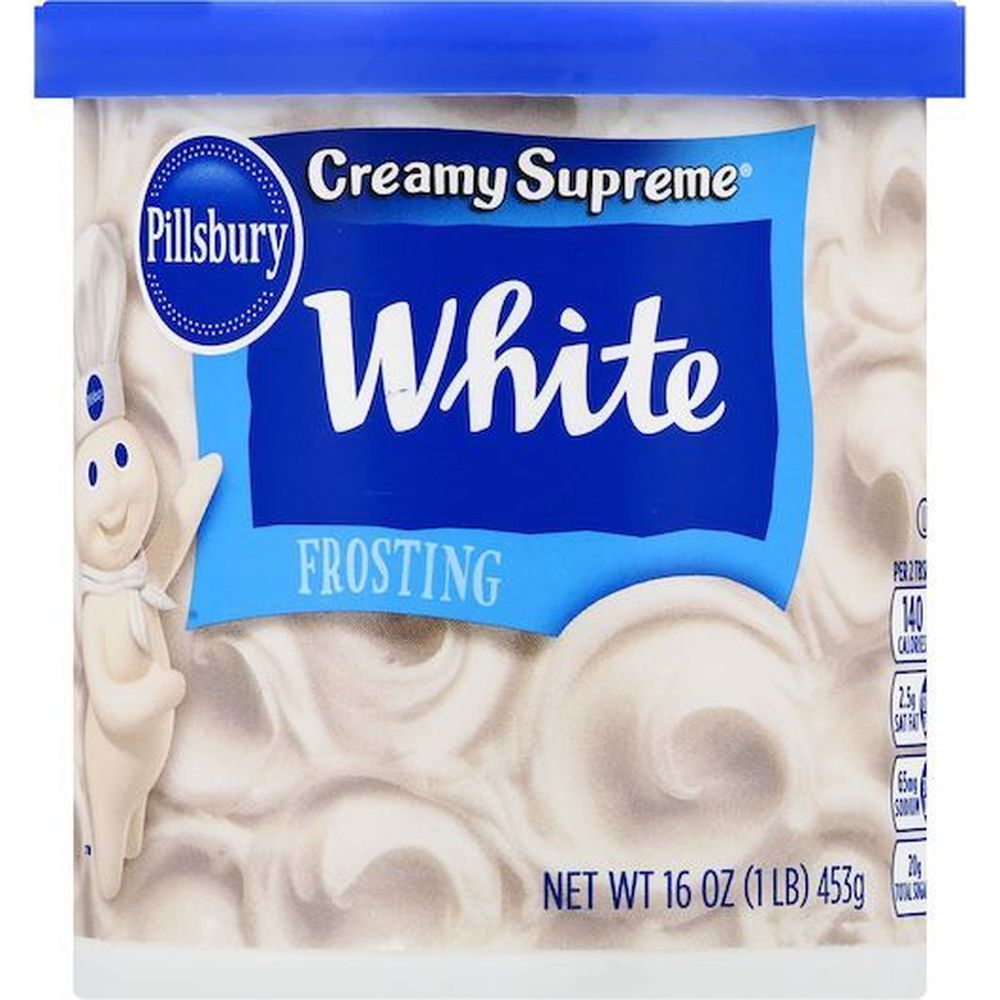 Pillsbury Classic White Frosting, 16 Ounce -- 8 per case