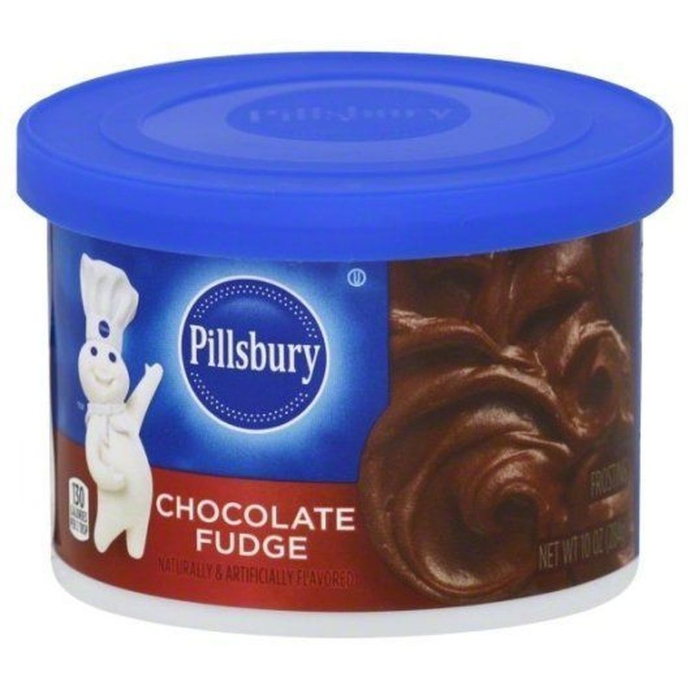 Pillsbury Chocolate Fudge Frosting, 10 Ounce -- 8 per case