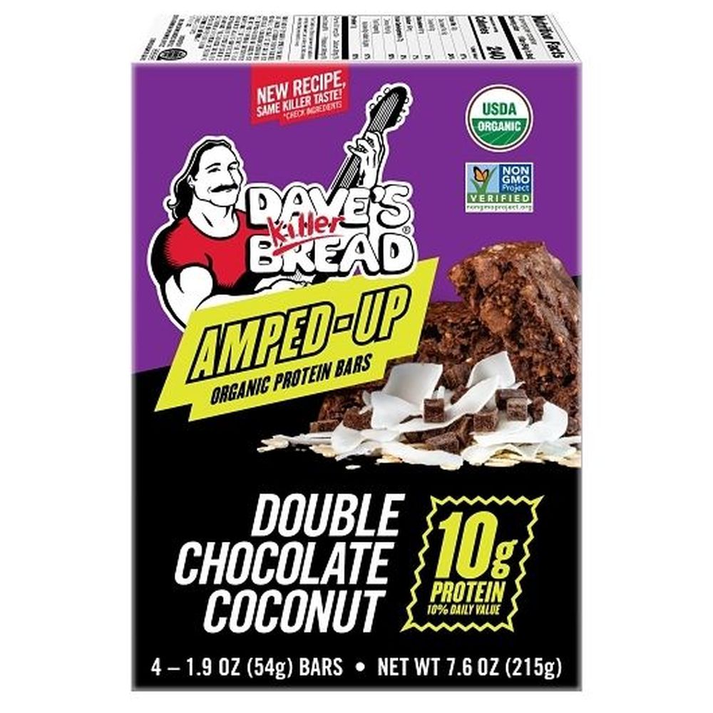 Dave's Killer Bread Chocolate Coconut Protein Bar, 7.6 Ounce -- 6 Per Case
