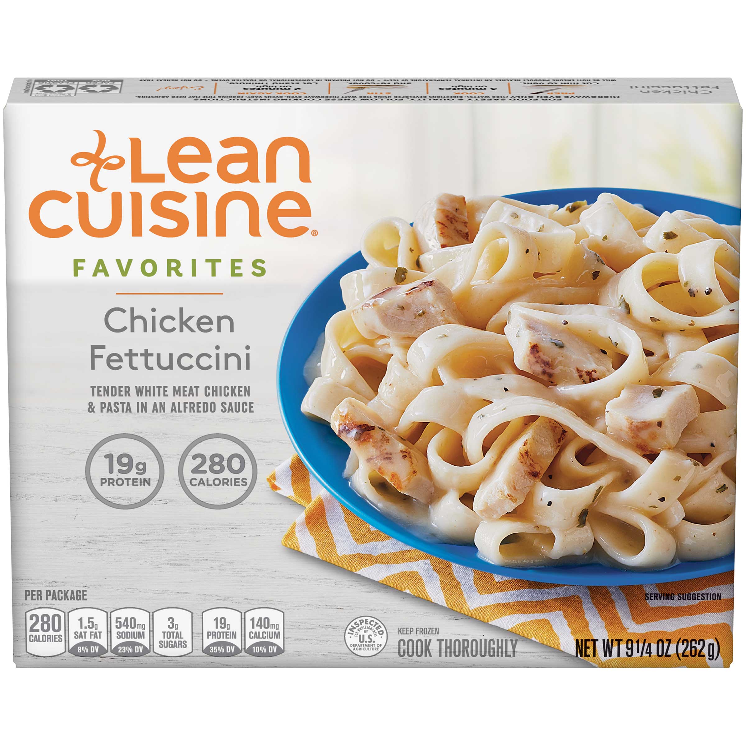 Nestle Stouffers Lean Cuisine Entree Chicken Fettuccini, 9.25 Ounce -- 12 per case.