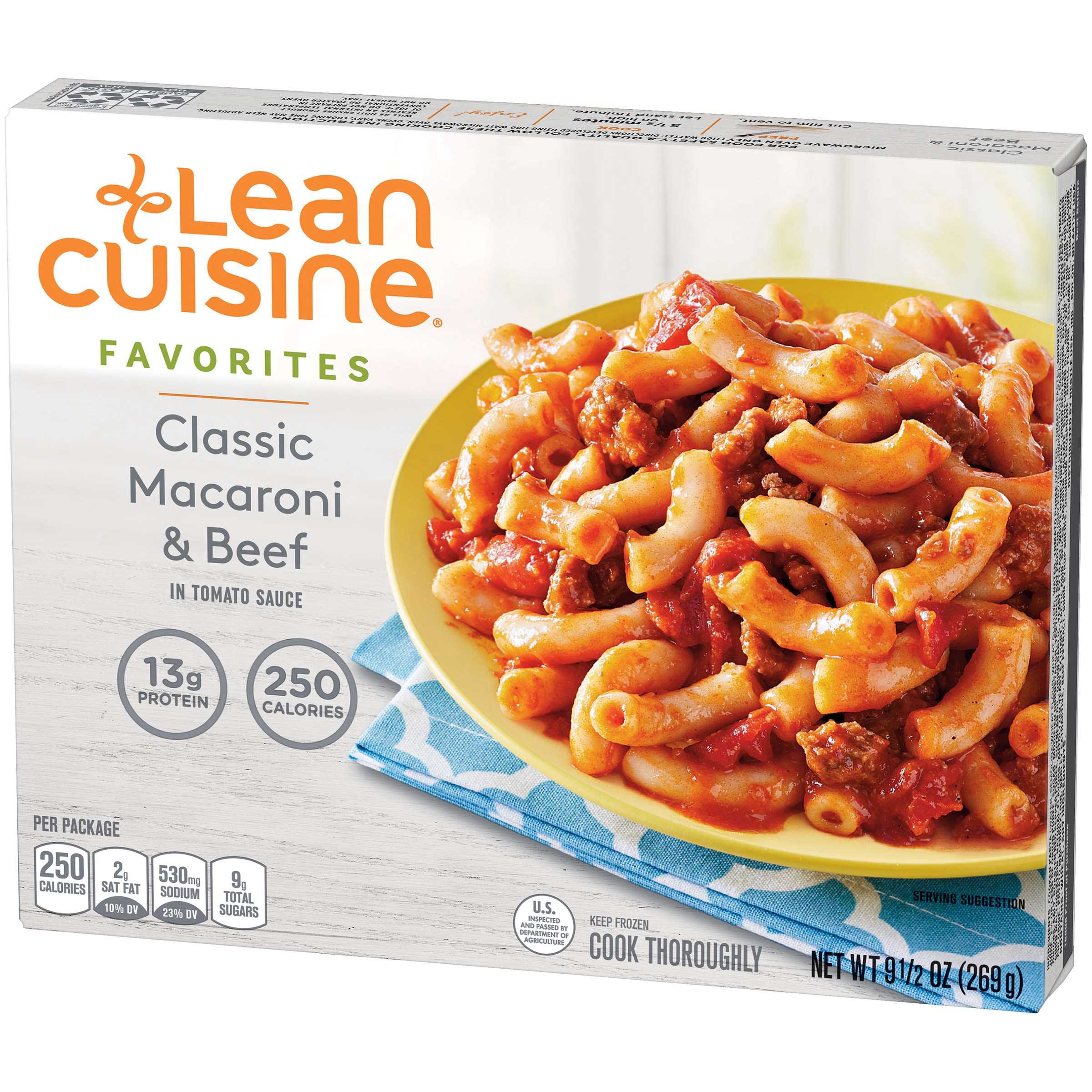 Lean Cuisine Classic Macaroni and Beef Case | FoodServiceDirect