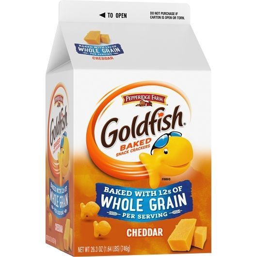 Pepperidge Farms Goldfish Baked Whole Grain Cheddar Cheese Cracker