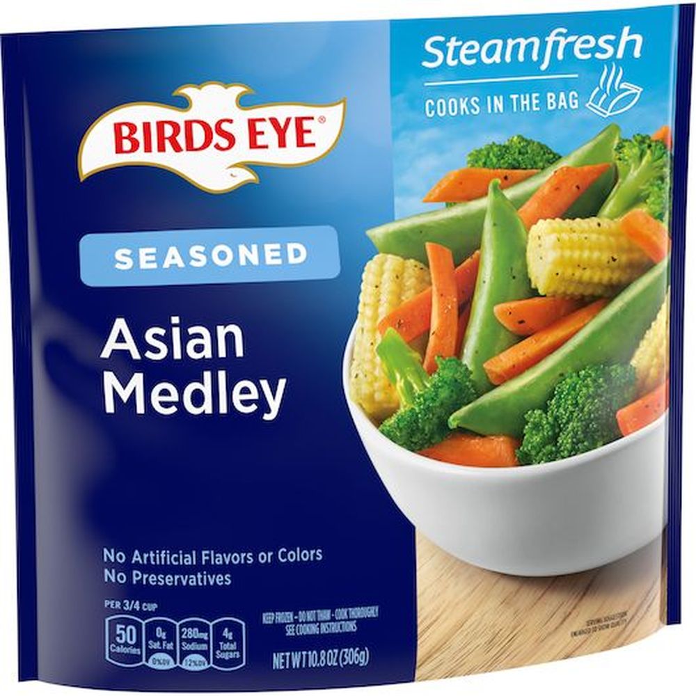 Vegetales Asiáticos Birds Eye Steamfresh, 10.8 Onzas -- 6 Por Caja
