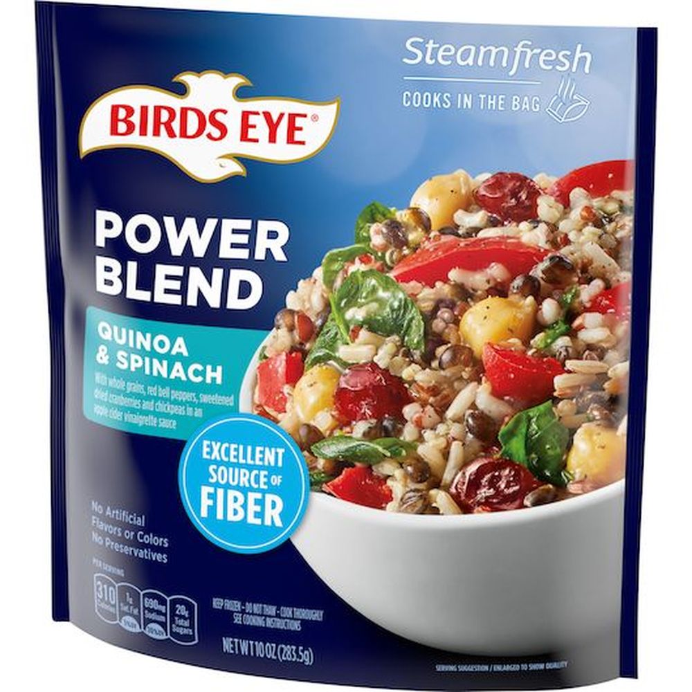 Birds Eye Steamfresh Power Blend Quinoa Spinach, 10 Ounce -- 8 Per Case