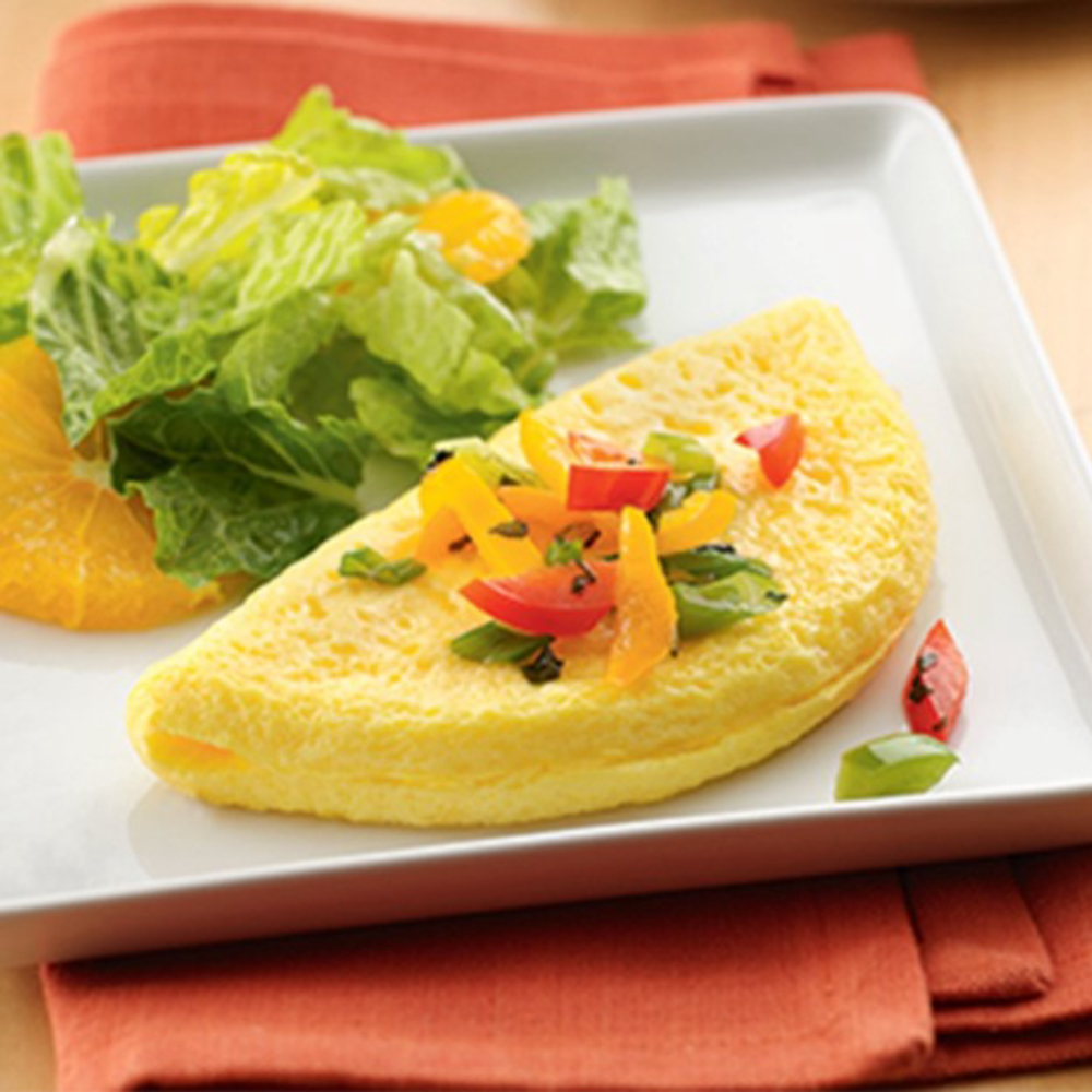 Abbotsford Farms Fully Cooked Singlefold Omelet Filled With Cheddar Cheese, 15.75 Pound