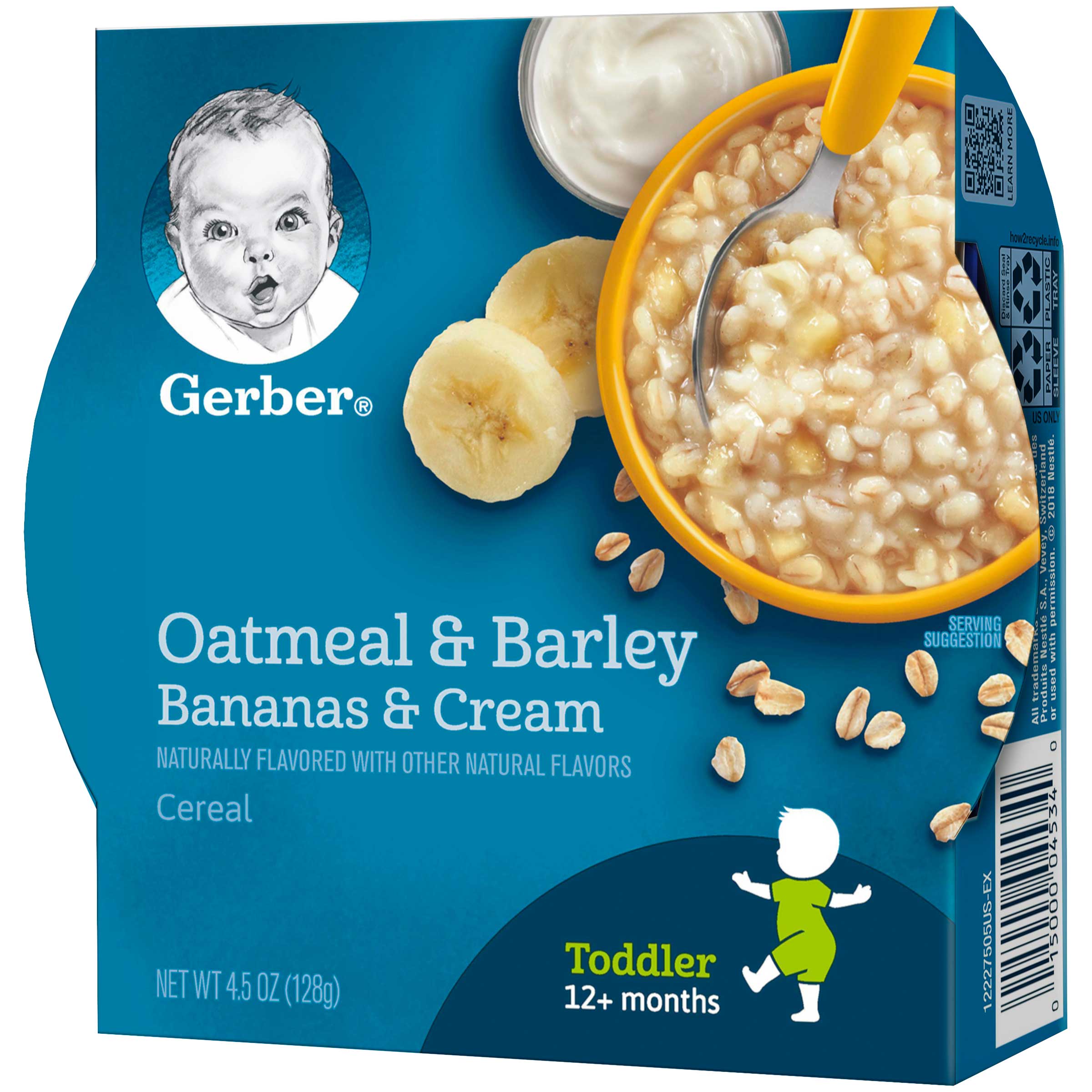 Gerber oatmeal and sales barley