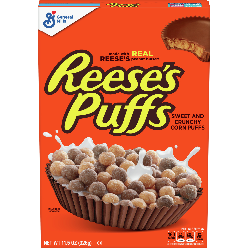 Reese's Puffs Cereal, 11.5 Ounce -- 12 Per Case