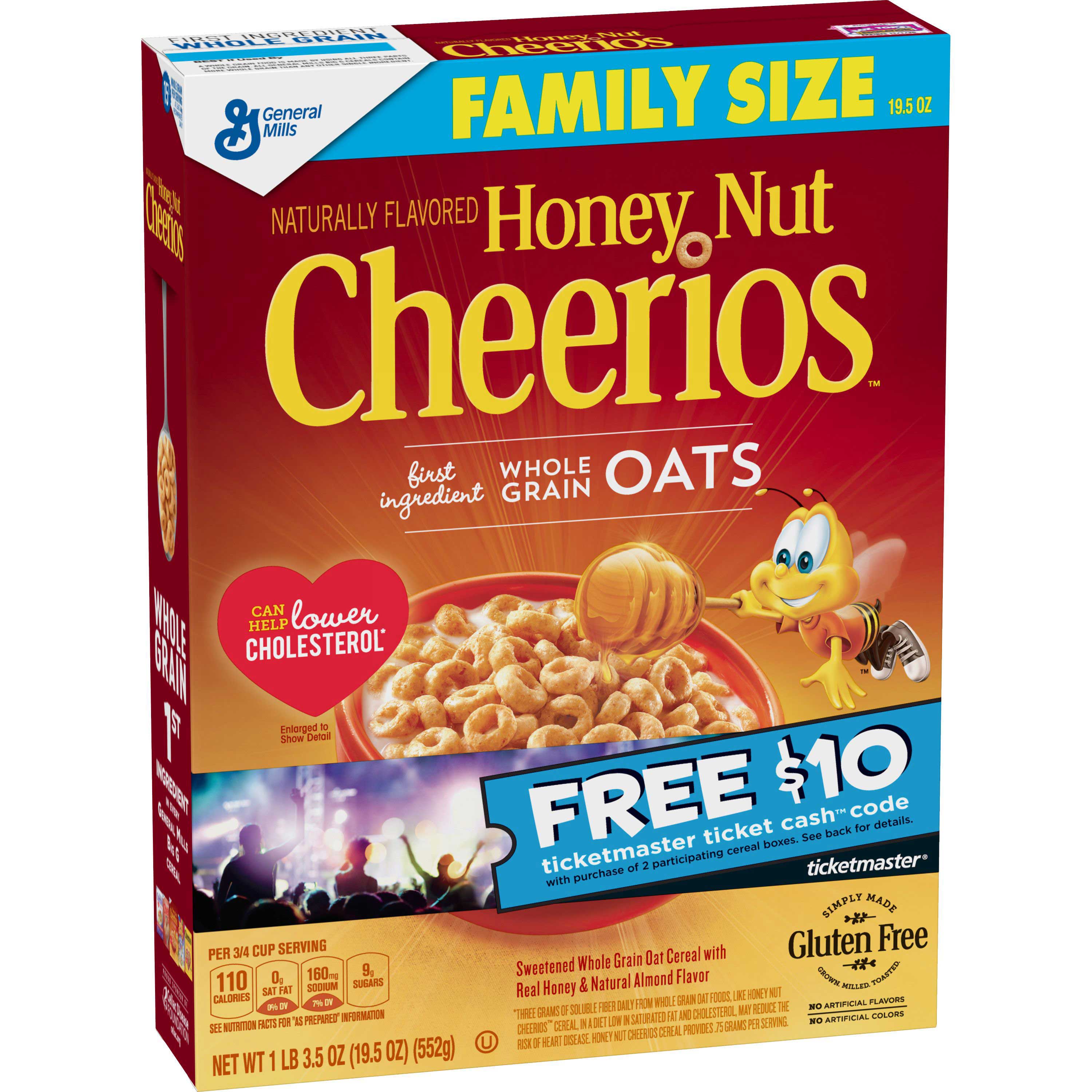Honey Nut Cheerios Cereal Case