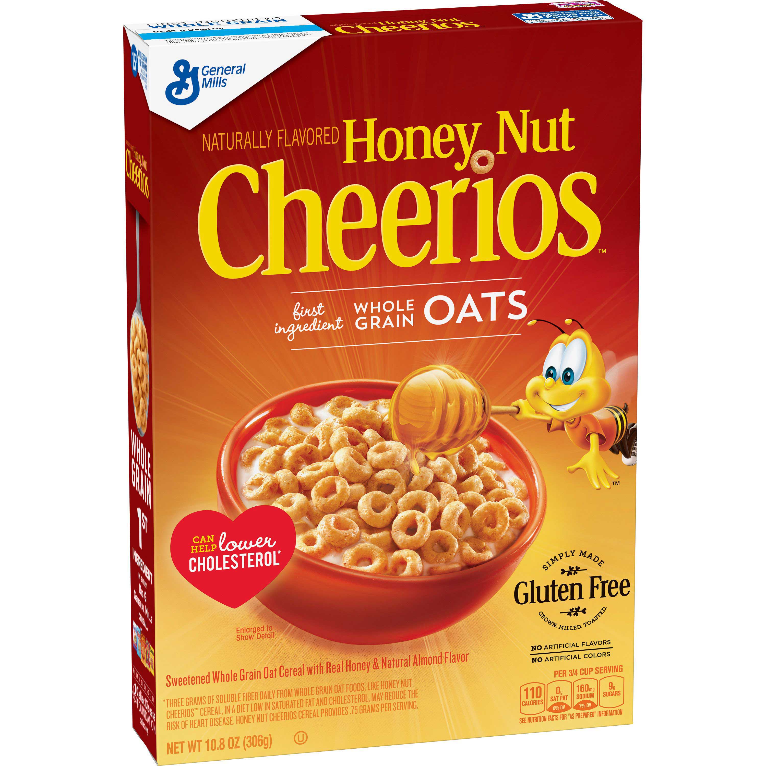 Honey Nut Cheerios Oats, 10.8 Ounce -- 12 Per Case