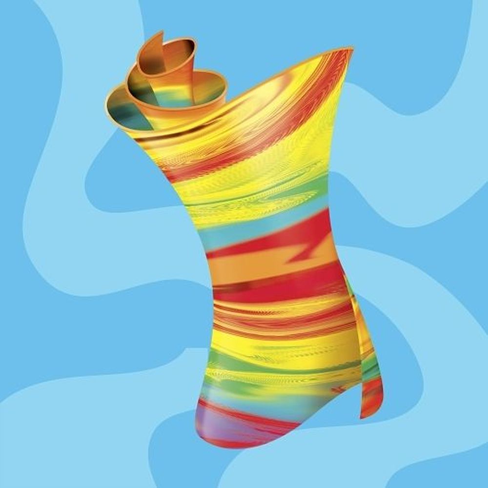 Fruit Roll-ups Tropical Tie Dye Mini Fruit Roll-ups, 0.37 Ounce -- 6 Per Case