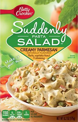 Suddenly Pasta Salad, Creamy Parmesan, 6.2 Ounce -- 12 Per Case