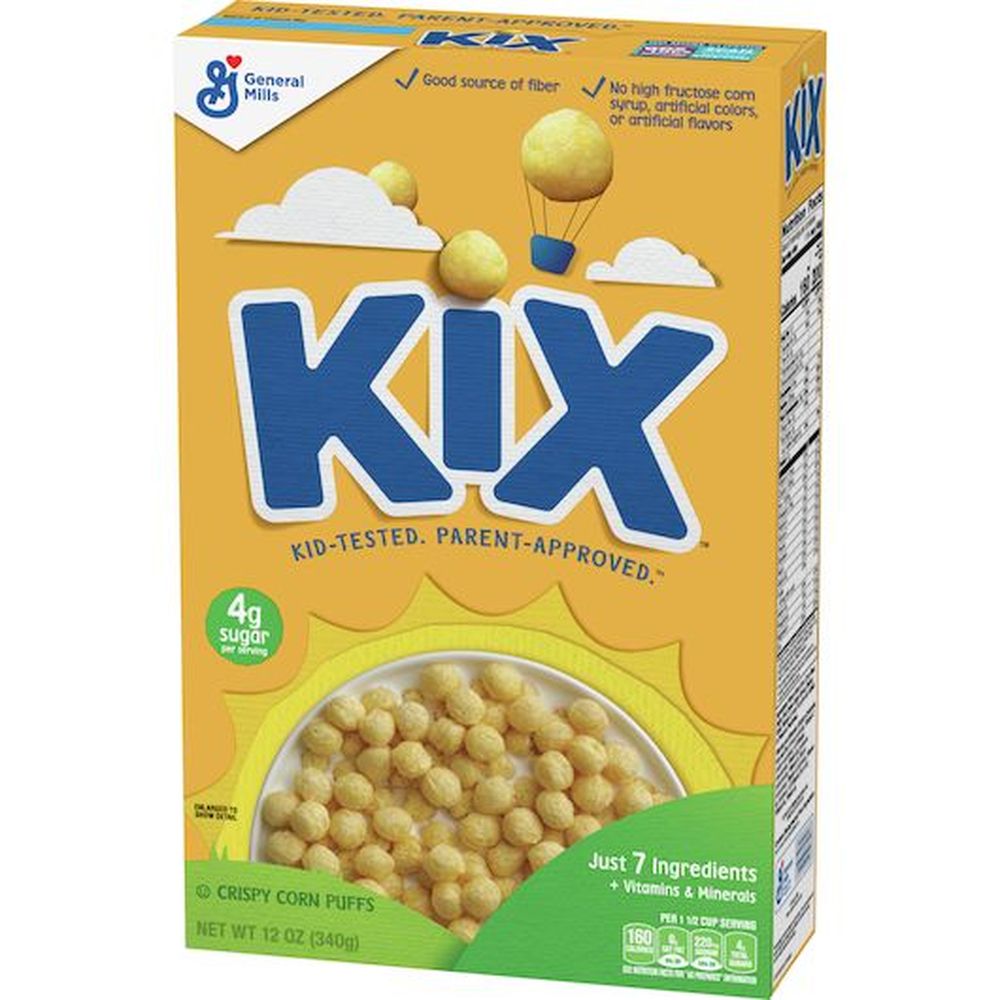 Kix Whole Grain Corn Cereal Case