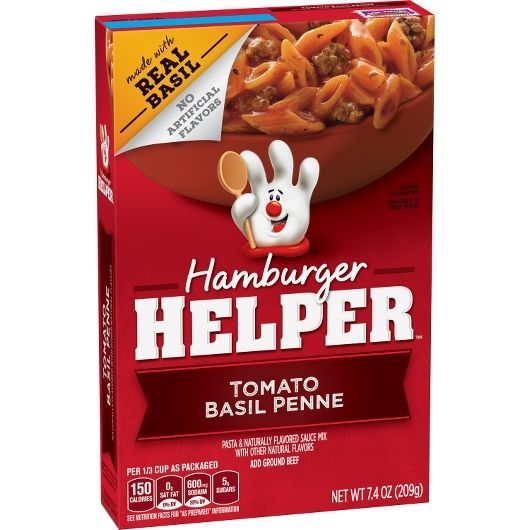 Hamburger Helper Tomato Basil Penne Pasta, 7.4 Ounce -- 12 Per Case