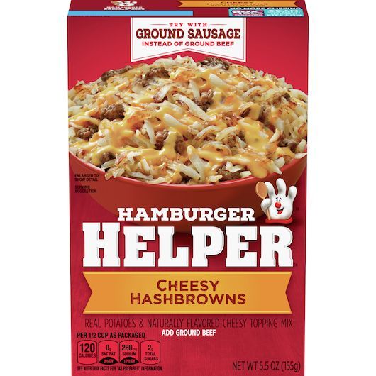 Hamburger Helper Cheesy Hashbrown, 5.5 Ounce -- 12 Per Case