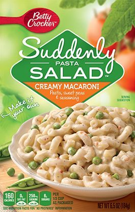 Suddenly Pasta Salad, Creamy Macaroni, 6.5 Ounce -- 12 Per Case