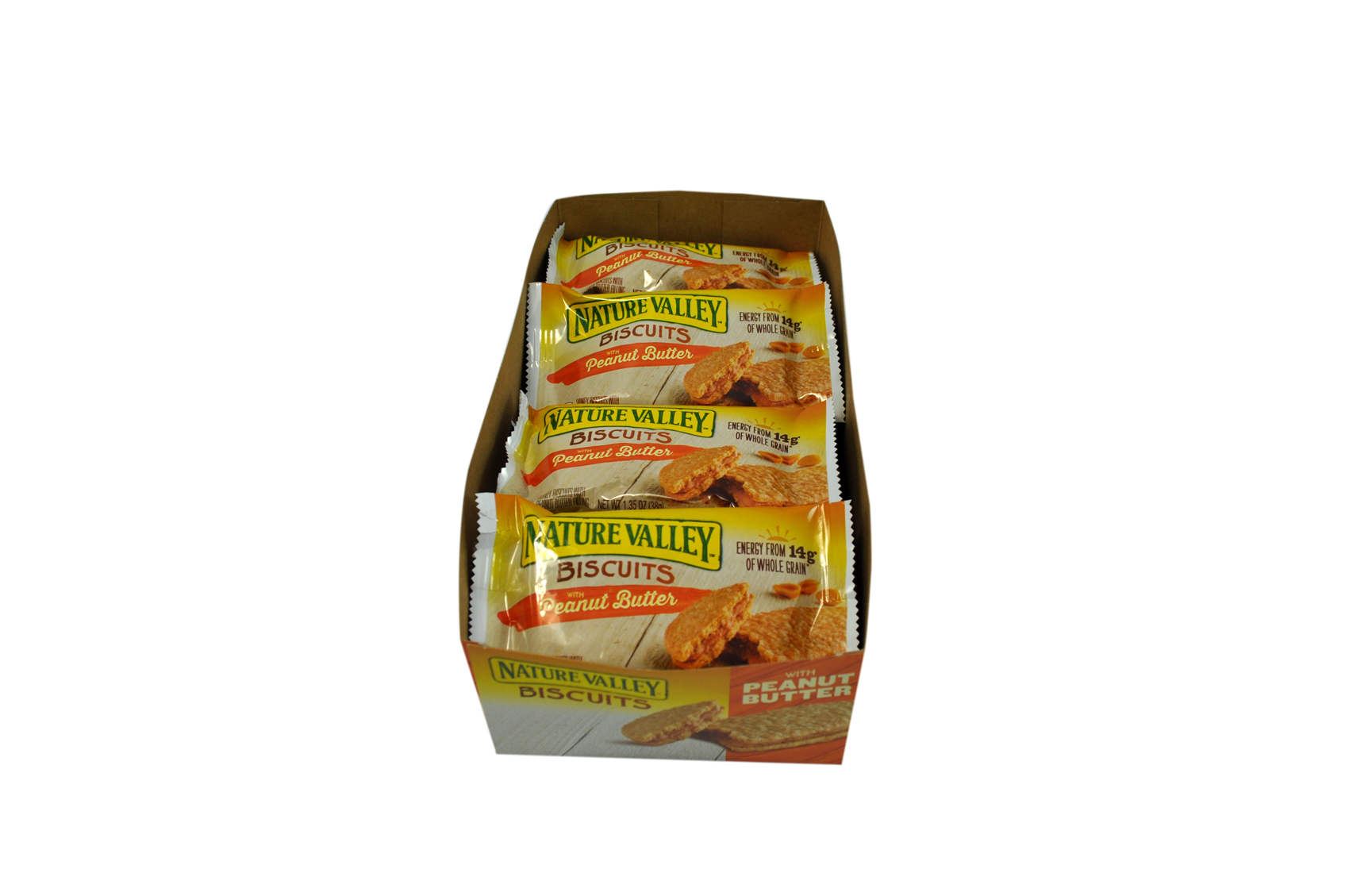 Nature Valley Biscuits With Peanut Butter, 21.6 Ounce -- 6 Per Case
