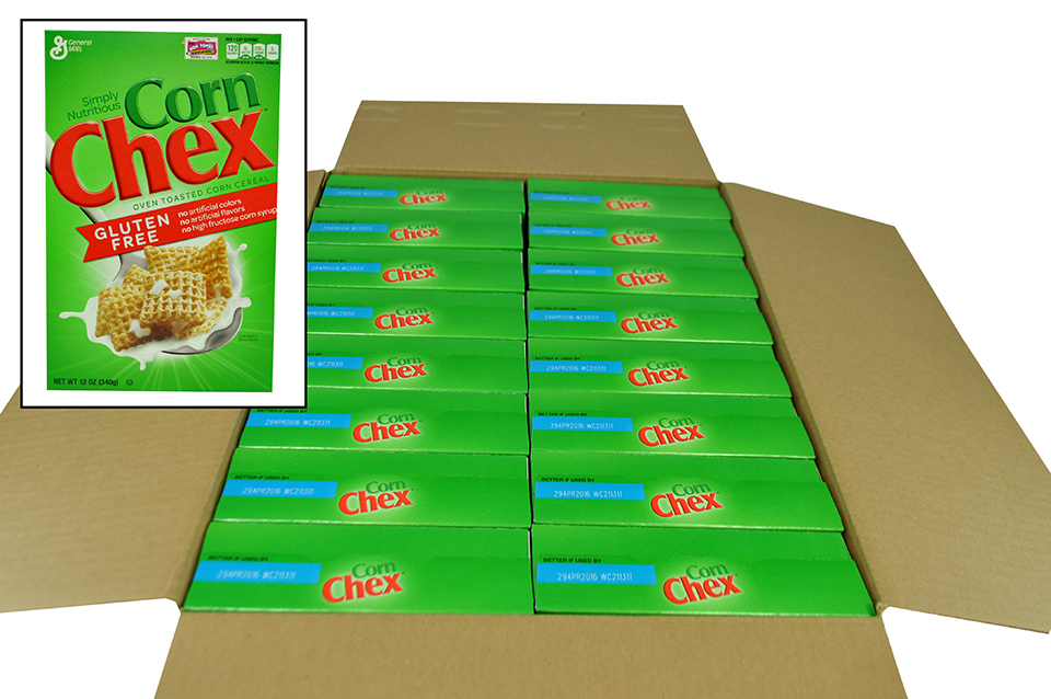 Chex Gluten Free Corn Chex Cereal, 12 Ounce -- 16 per case
