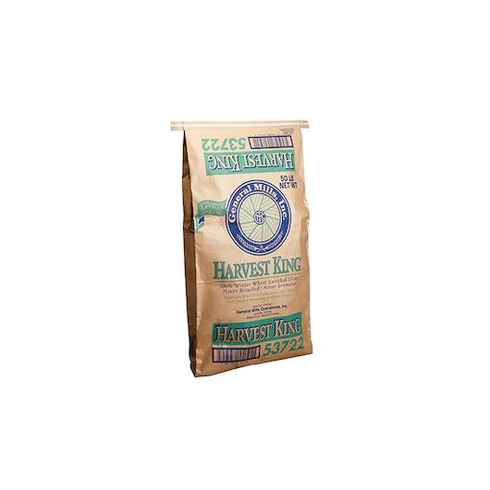 Gold Medal Harvest King Enriched Unbleached Winter Wheat Flour, 50 Pound