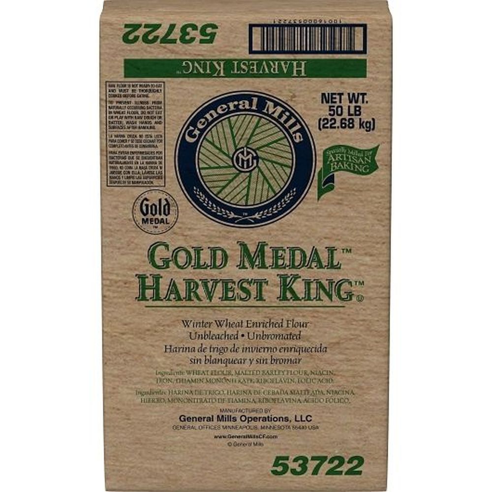 Gold medal enriched unbleached unbromated 2025 bread flour