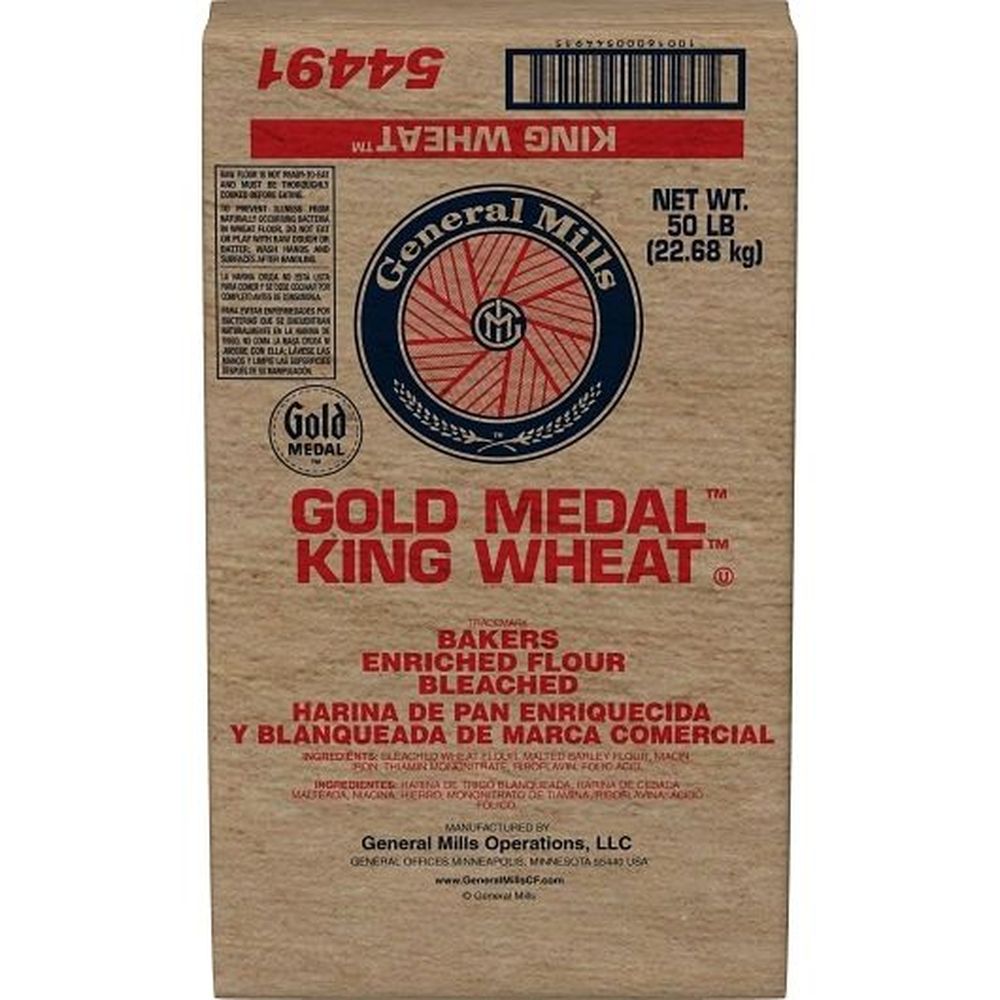 Gold medal 2025 flour protein percentage