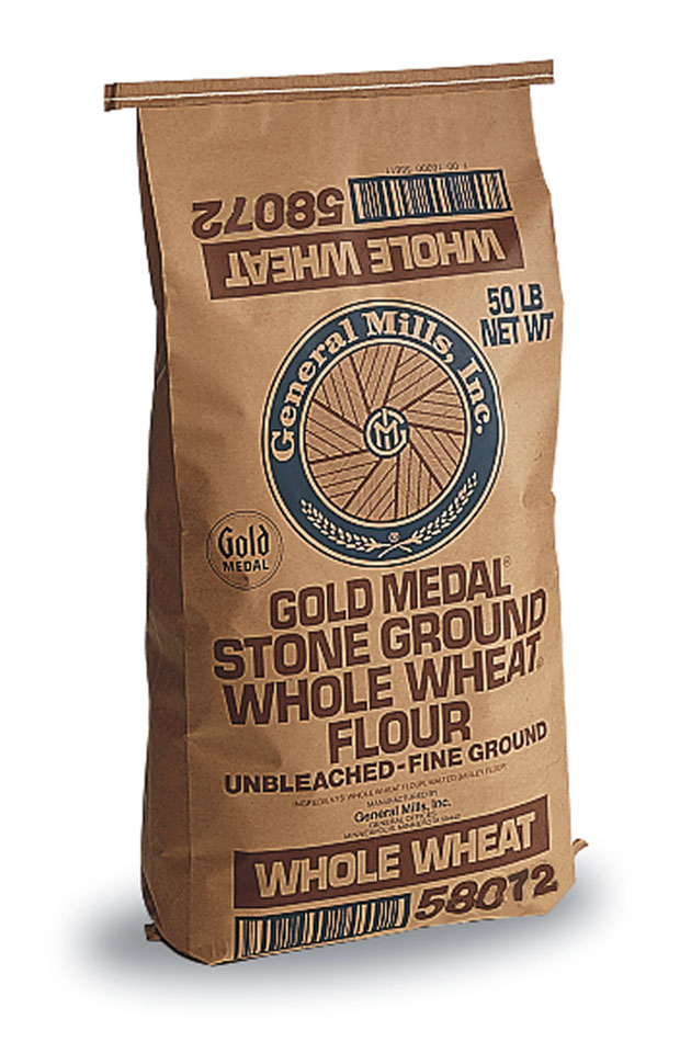 Gold Medal Untreated Fine Whole Wheat Flour, 50 Pound