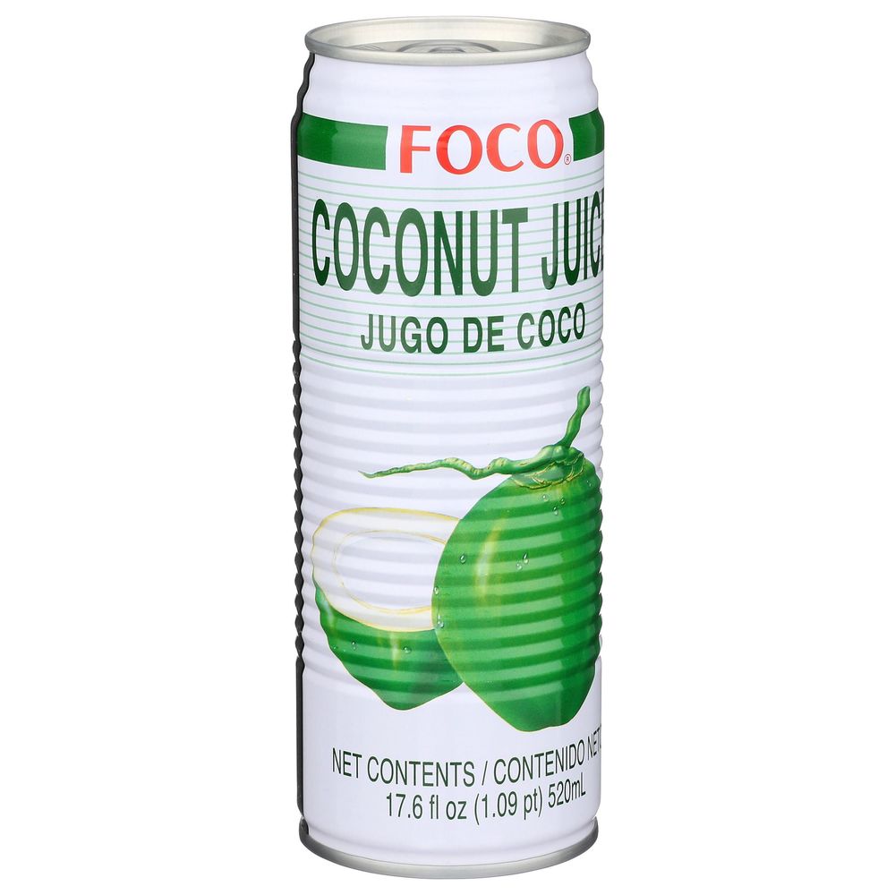 Foco Coconut Juice, 17.6 Ounce -- 24 Per Case