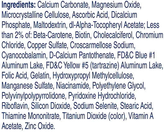 One-A-Day Mens Pro Edge Multivitamin Tablet, 50 count -- 24 per case