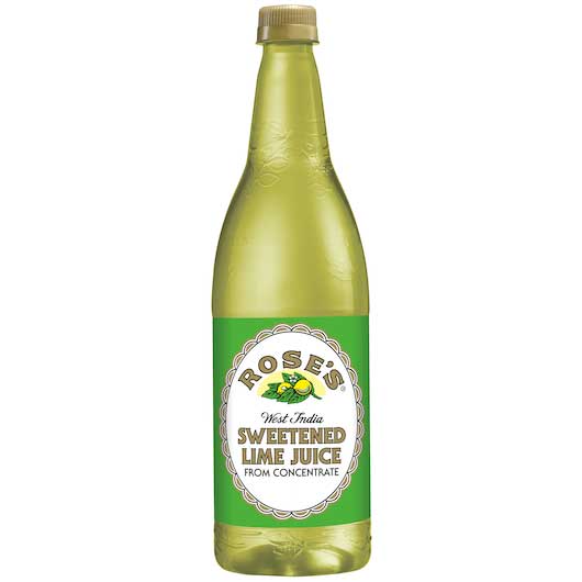 Rose's Lime Plastic, 1 Liter -- 12 Per Case