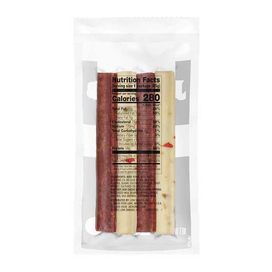 Jack Link's Original Beef And Pepper Jack Cheese Stick, 3 Ounce -- 48 Per Case
